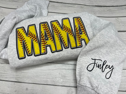 Softball Mama Crewneck